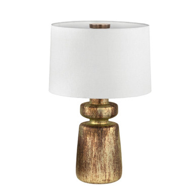 Terron 1 Light Table Lamp 22 Inch Tall and 18 Inch Wide by Troy - PTL5122-PBR