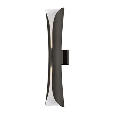 Scroll 22W 2 LED Light Wall Sconce 30 Inch Tall by Maxim - 86147ABZ