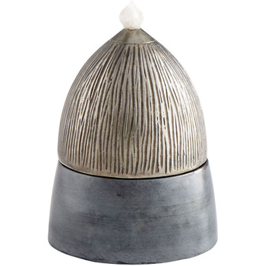 Chestnut 7.5 Inch Medium Candleholder by Cyan  - 10209
