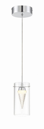 Funnel Cloud 1 LED Light Mini Pendant by George Kovacs - P20-077-L