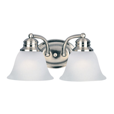 Malaga 2 Light Transitional Vanity Light by Maxim - 2687FTSN