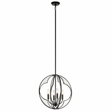 Montavello 4 Light Small Chandelier by Kichler - 43096