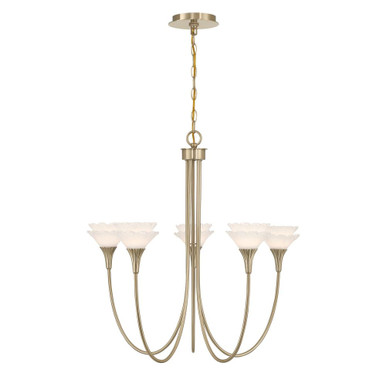 Florena 5 Light Chandelier 26 Inch Tall and 26 Inch Wide by Savoy House - 1-5082-5-127