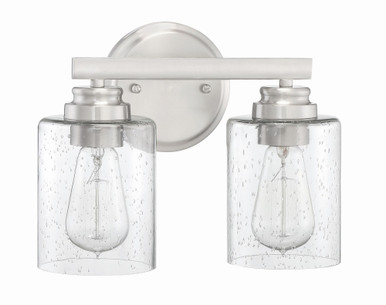 Bolden 2 Light Vanity Light by Craftmade 50502-BNK - 50502-BNK