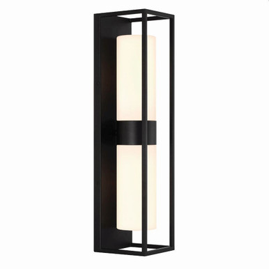 Ren 2 Light Outdoor Wall Lantern 23.25 Inch Tall by Eurofase - 41966-013