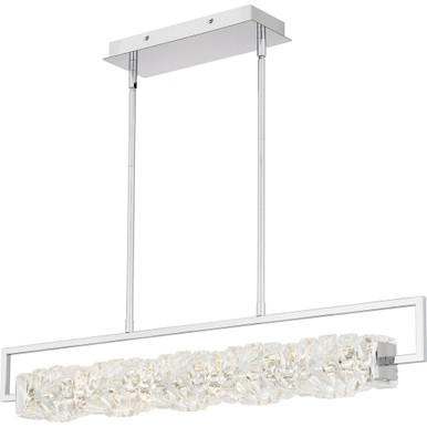 Klass Light Oversized Linear Chandelier by Quoizel - PCKLA137C