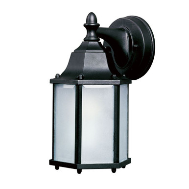 Cast 9W 1 LED Light Outdoor Wall Lantern 10 Inch Tall by Maxim - 66926