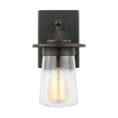 Tybee 1 Light Outdoor Wall Lantern 11.63 Inch Tall by Generation - 8508901