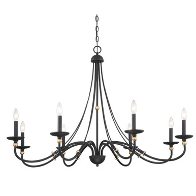Westchester County 8 Light Oversized Chandelier By Minka Lavery - 1048-677