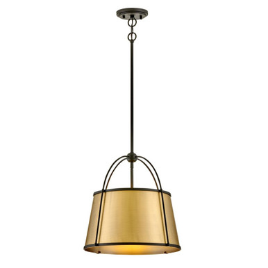 Clarke 12W 1 LED Large Pendant 16.25 x 16.25 Inches by Hinkley  - 4894