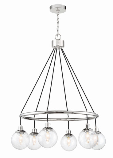 Que 6 Light Large Chandelier by Craftmade - 53326