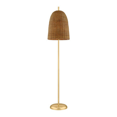 Beatrice 1 Light Floor Lamp 64 Inch Tall and 14 Inch Wide by Mitzi - HL1001401-AGB