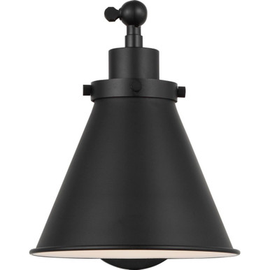 Wellfleet 1 Light Single Arm Cone Task Wall Sconce by Visual Comfort Studio - CW1121