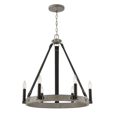 Rawson Ridge 6 Light Medium Large Chandelier By Minka Lavery - 3876-693
