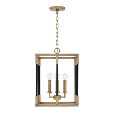 Bleeker 4 Light Mini Foyer Chandelier by Capital - 544741