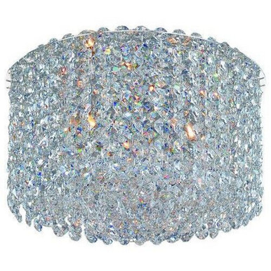 Milieu Metro 3 Light 10.5 Inch Wide Flush Mount by Allegri - 11663-010-FR001