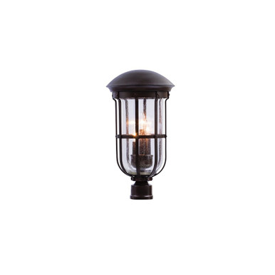 Emerson Three Light Outdoor Large Post Mount by Kalco - 404300BB