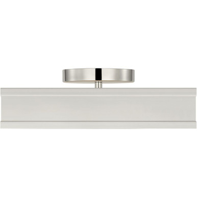 Dupont 20W LED Square SemiFlush Mount 12 Inch Wide by Visual Comfort Studio - PCF1071