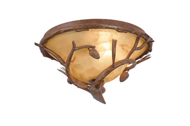 Ponderosa 2 Light Outdoor Wall Lantern by Kalco - 9177PD