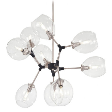 Nexpo Nine Light Chandelier by George Kovacs  - P1369-619