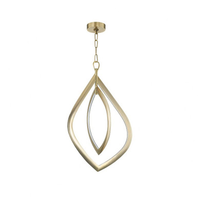 Arles 28W 2 LED Chandelier 31.5 Inch Tall and 19.25 Inch Wide by Corbett - 496-19-VB