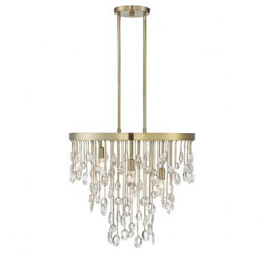 Livorno 4 Light Medium Chandelier by Savoy House - 1-1846-4-127