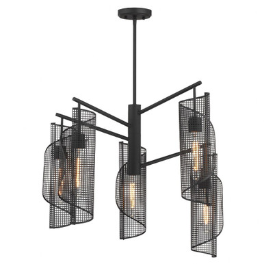 Hillbourne 5 Light Chandelier 25 Inch Tall and 28 Inch Wide by Savoy House - 1-8032-5
