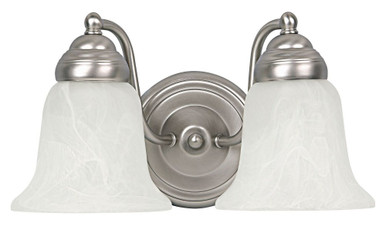 2 Light Traditional Vanity Light 12 Inch Wide by Capital - 1362