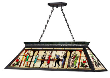 Tiffany 4 Light Island/Billiard 18.5 x 13 Inch by Z-Lite - KD28