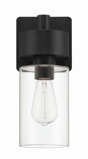 Bennet 1 Light Outdoor Wall Lantern 13 Inch Tall by Craftmade - ZA5304-MN