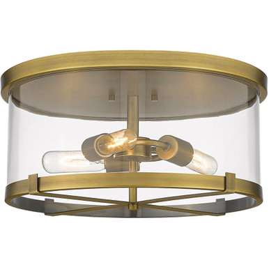 Callista 3 Light 16.5 Inch Wide Flush Mount by Z-Lite 3032F-RB - 3032F-RB