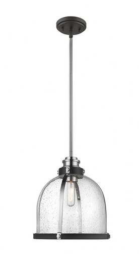 Burren 1 Light Medium Pendant by Z-Lite 337P12MB+CH - 337P12MB+CH