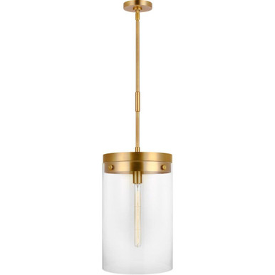 Garrett 1 Light Medium Pendant 29.5 Inch Tall by Visual Comfort Studio - CP1011