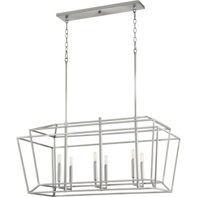 Monument 6 Light Large Linear Pendant by Quorum - 8507-6