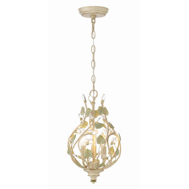 Josie 3 Light Mini Chandelier by Crystorama - 4845-CT
