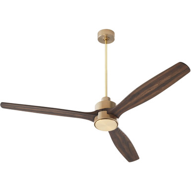 Reni 3 Blade Ceiling Fan 14.5 Inches Tall and 65 Inches Wide by Quorum - 21653