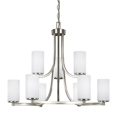 Hettinger 9 Light Large 2 Tier Chandelier by Generation Lighting - 3139109