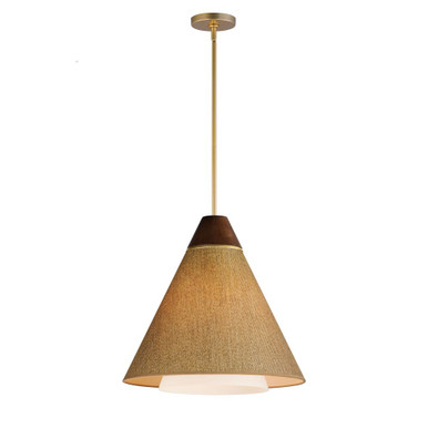 Sumatra 1 Light Large Pendant by Maxim - 14483GCNAB