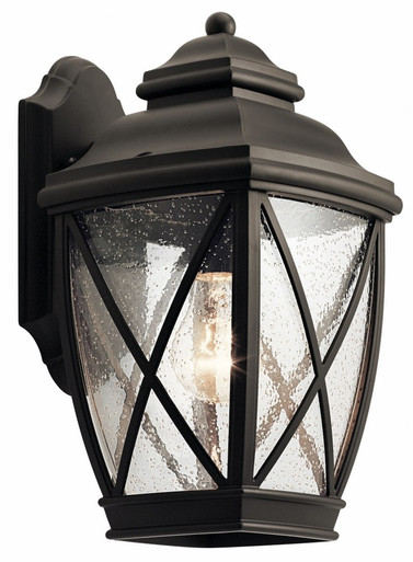 Tangier 1 Light Outdoor Wall Mount 13.5 Inch Tall by Kichler - 49841oz