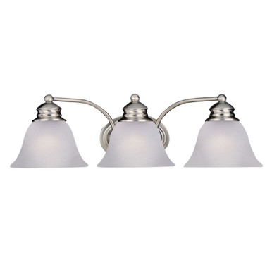 Malaga 3 Light Transitional Vanity Light by Maxim - 2688FTSN