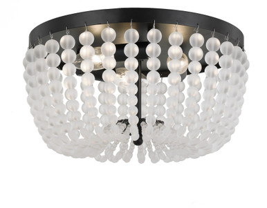Rylee 3 Light 12.5 Inch Wide Flush Mount by Crystorama - 600