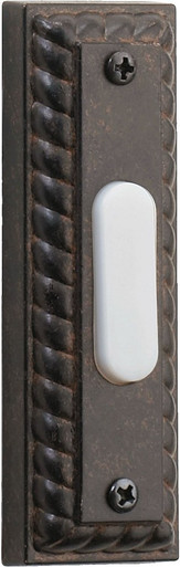 Traditional Rectangular Door Chime Button by Quorum - 7-303-44