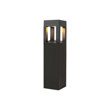 Sonoma 24W LED Outdoor Bollard 23.88 Inch Tall and 6.38 Inch Wide by Kuzco - EB43024-BK-UNV