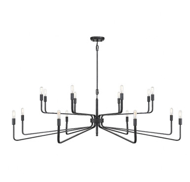 Salem 16 Light Oversized Chandelier by Savoy House - 1-6402-16-190