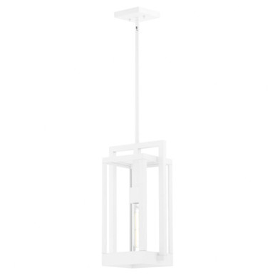 Marco 1 Light Pendant 18 Inch Tall and 9.5 Inch Wide by Quorum - 737-18-6