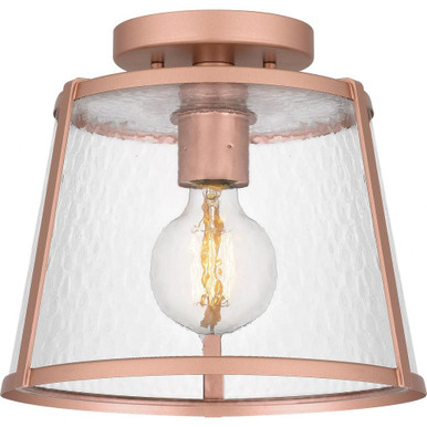 Labrant 1 Light 10.5 Inch Wide Semi Flush Mount by Quoizel - QFL5612