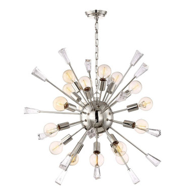 Muse 18 Light Oversized Modern Chandelier by Zeev - CD10167-18-PN