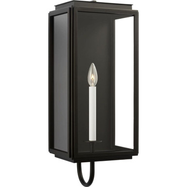 Edgar 1 Light Wall Lantern 23.75 Inch Tall by Visual Comfort Studio - lo1011txb