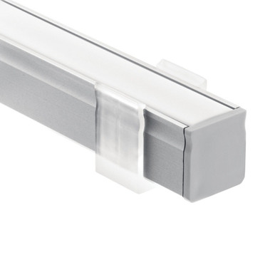 Ils Te Series Deep Well Surface Channel Kit 1x0.75 Dim by Kichler - 1tek1dwsf8sil