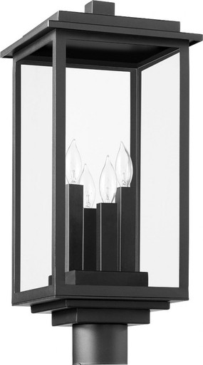 Westerly 4 Light Outdoor Post Lantern 21 x 9 Inches by Quorum  - 7029-4-69